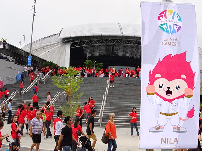  Singapore ráo riết chuẩn bị khai mạc Sea Games 28 ảnh 1